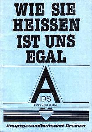 Wie Sie heissen ist uns egal
