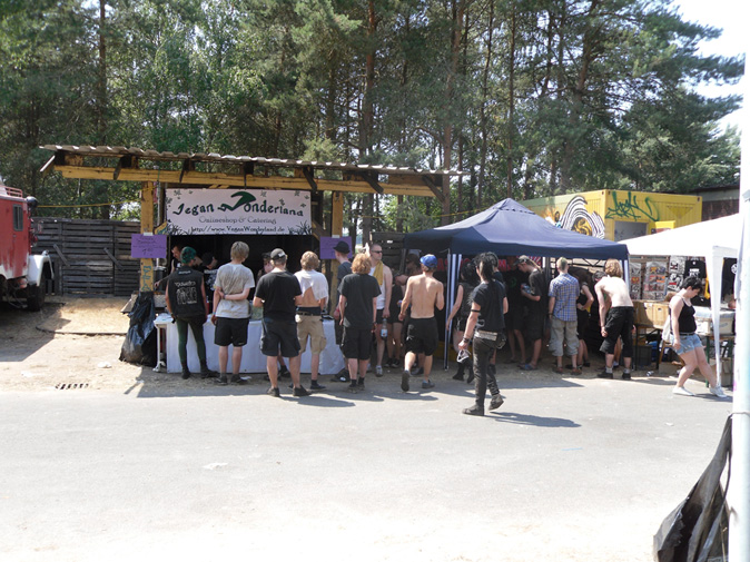 Break The Silence Festival: Verkaufsst�nde