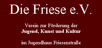 Jugendhaus Freizeitheim Friesenstrasse in Bremen, Veranstaltungsort fr Punk-Konzerte