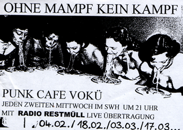 Punk Caf: Vok (Volkskche) im Sielwall haus