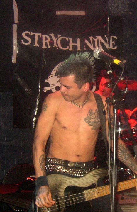 Strychnine: Punk band from Oakland, California on third B.O.B. Festival in Bremen 2003