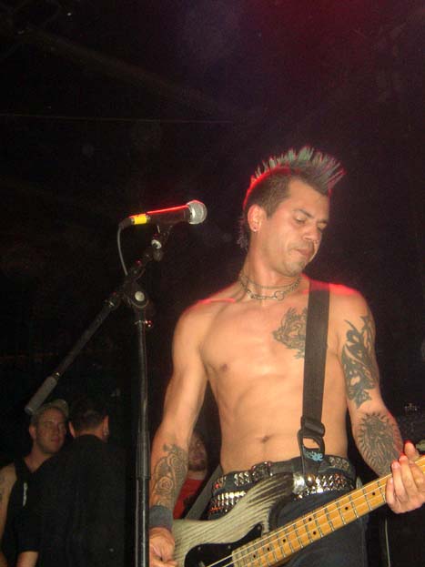 Strychnine: Punk band from Oakland, California on third B.O.B. Festival in Bremen 2003