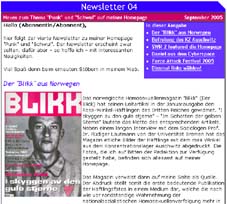 Newsletter 04: punk und schwul