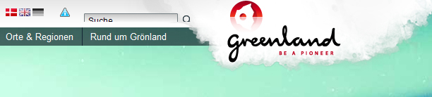 Die offizielle Tourosmusseite von Grnland