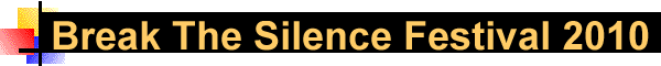 Banner Break The Silence Festival