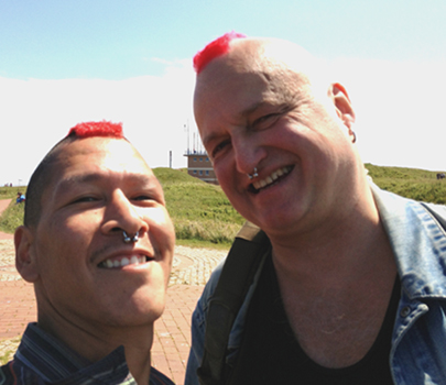 Jens und Jrg auf Helgoland 2013